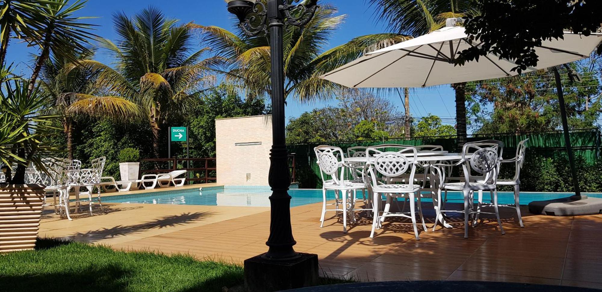 Hotel Das Palmeiras Paracatu Exterior foto